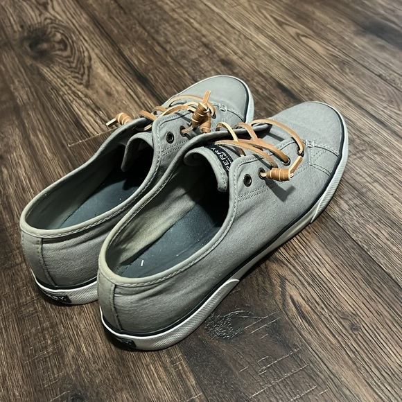 Sperry Memory Foam Gray Top Sider - Picture 6 of 9